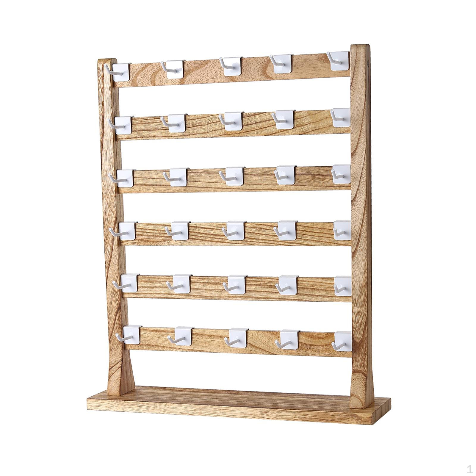 Стеллаж для продажи сережек, Стеллаж, Карты для продажи ювелирных изделий, 6 Tier