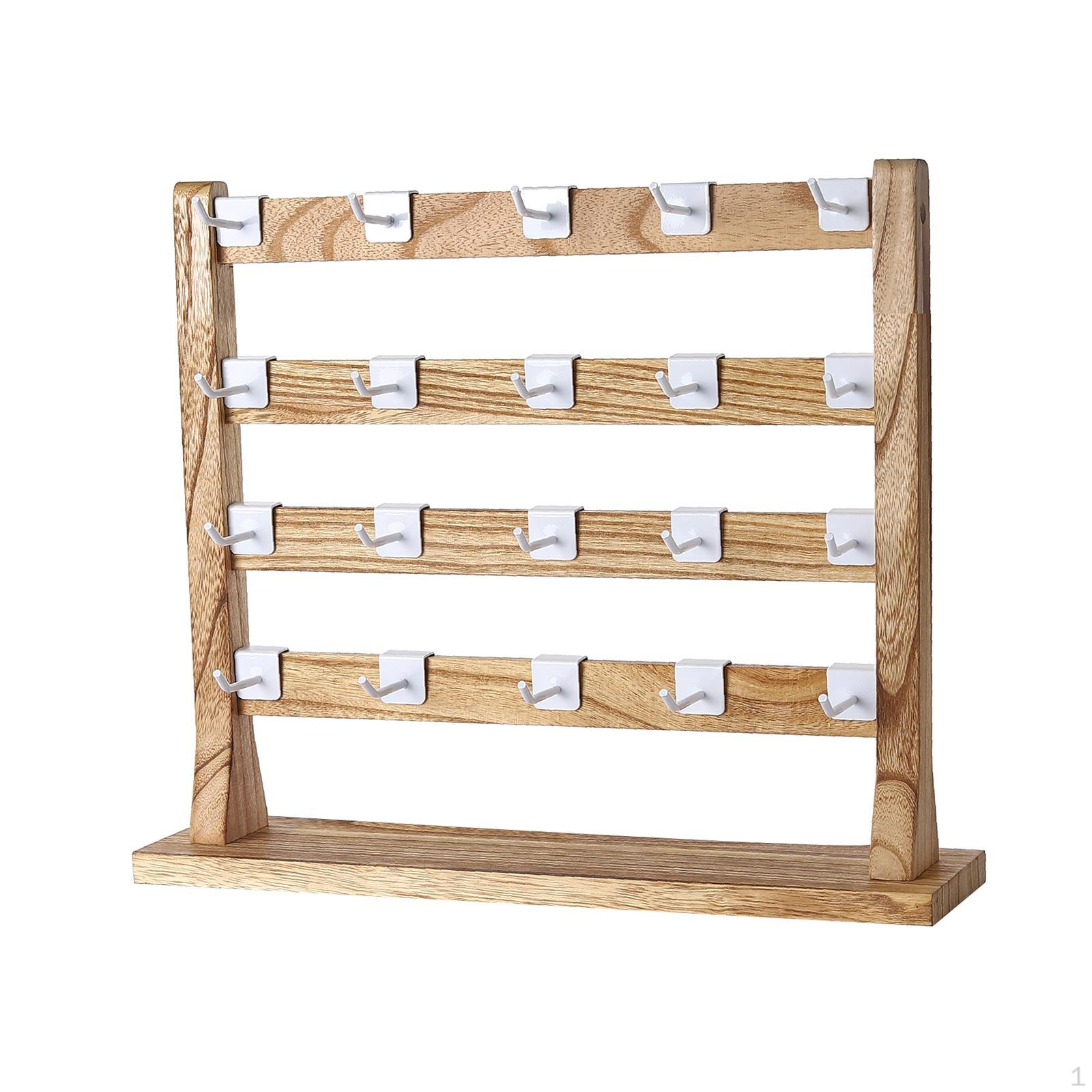 Стеллаж для продажи сережек, Стеллаж, Карты для продажи ювелирных изделий, 4 Tier